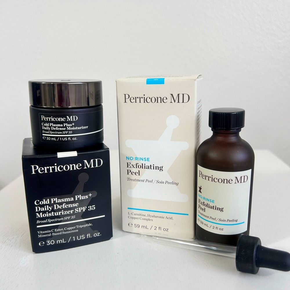 Perricone MD Cold Plasma Plus+ and Exfoliating Peel Set